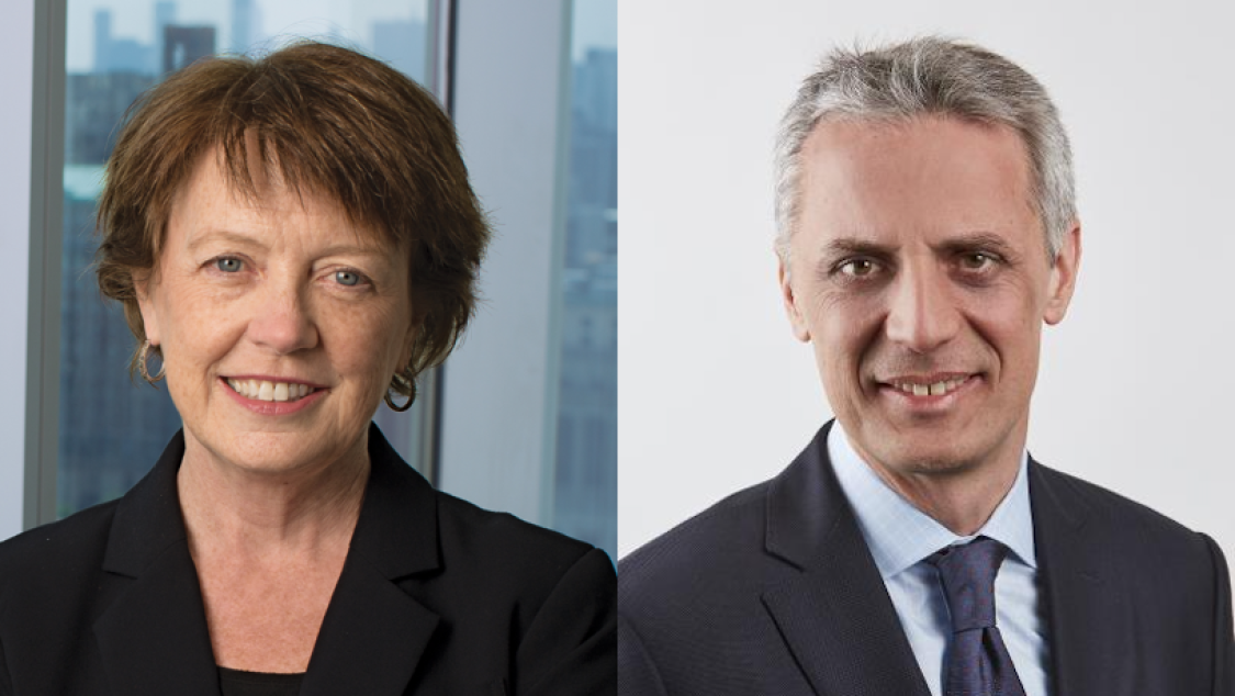 Dean Boyce (left) and Dean Costis Maglaras (right)