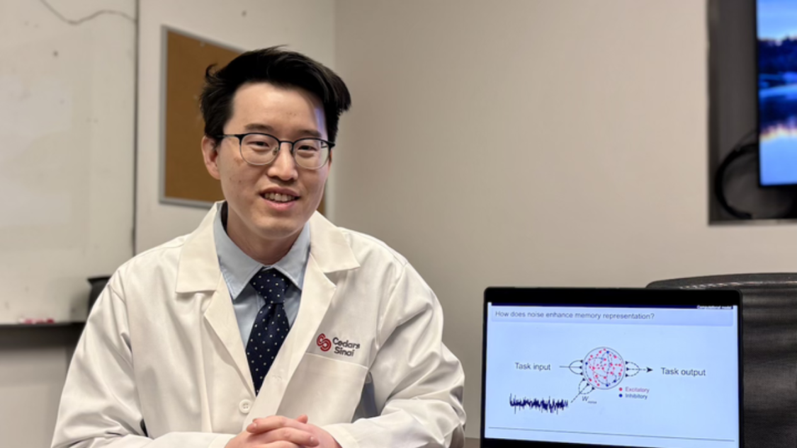 Study co-author, Robert Kim, who contributed to the theoretical foundation of the models used in this research
