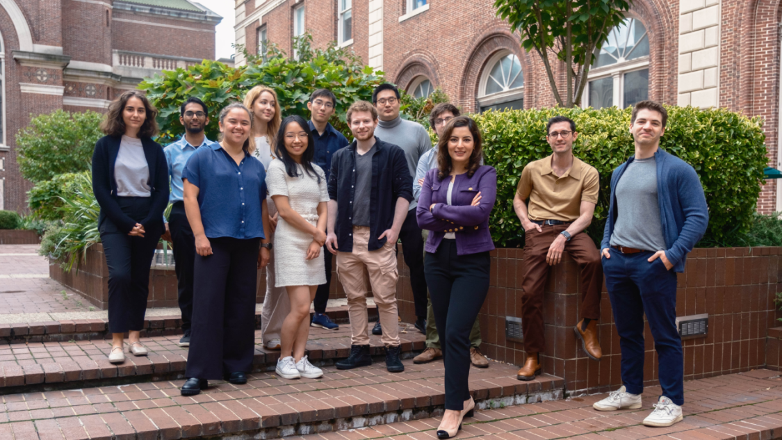 Elham Azizi and members of the Azizi lab at Columbia