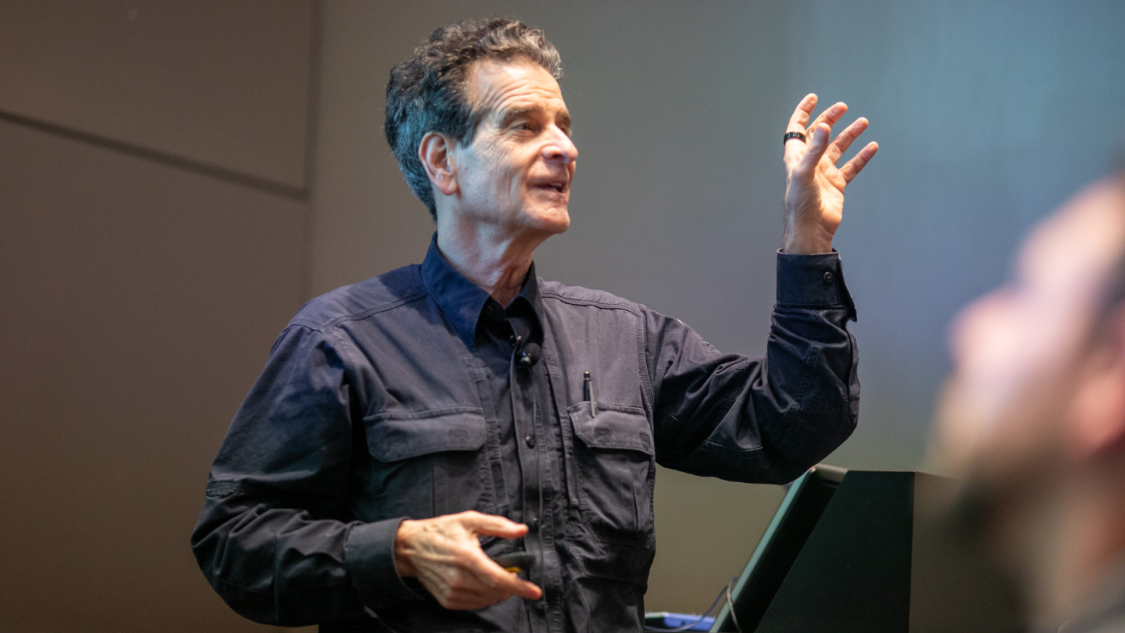 Dean Kamen at the Tech CEO Lecture series.