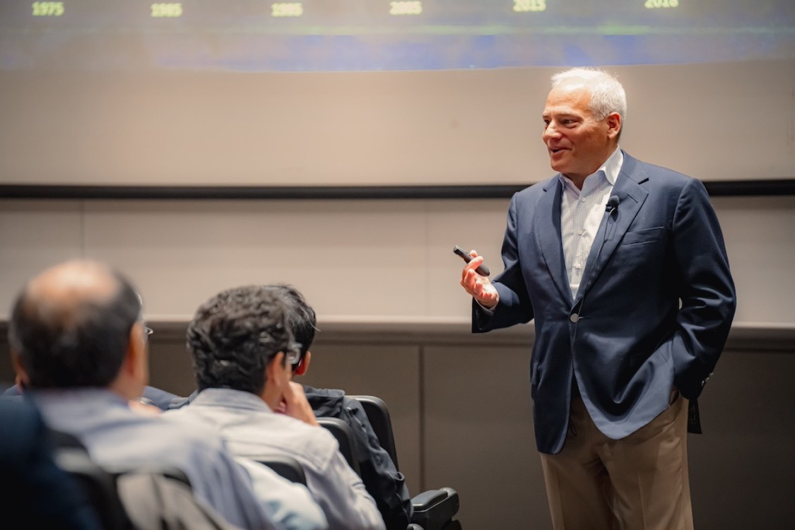 Thomas Caulfield BS’82, MS’84, EngScD’86, executive chairman of GlobalFoundries.