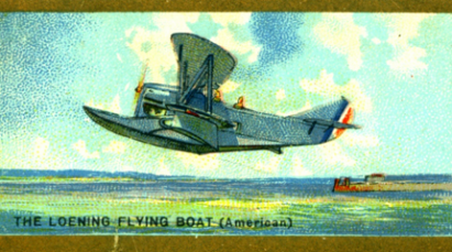 An illustration of the first aquatic plane