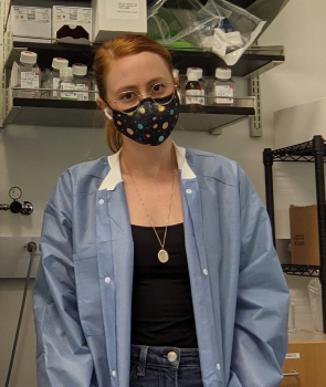 Shuster works with microbes commonly found in soil to see if they can be programmed to attack cancer cells.