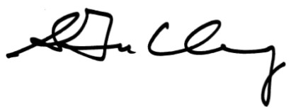 Columbia Engineering Dean Shih-Fu Chang's written signature