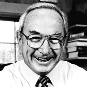 Ralph White headshot, black and white