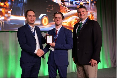 Ph.D. student Tymon Nieduzak won first place in both the Best Paper Awards and the Student Poster Competition at the Society of Plastics Engineers Automotive Composites Conference & Exhibition.