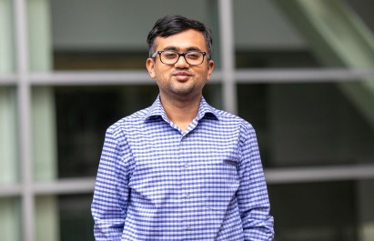 Headshot of Tanvir Khan, assistant professor in the Department of Electrical Engineering at Columbia Engineering